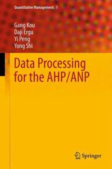 Paperback Data Processing for the Ahp/Anp Book