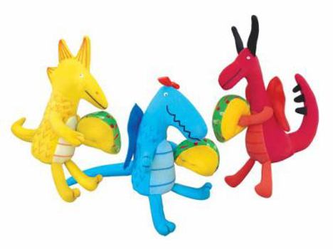 Toy Dragons Love Tacos Mini Doll Set Book