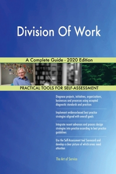 Paperback Division Of Work A Complete Guide - 2020 Edition Book