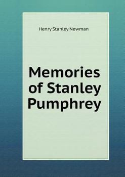Paperback Memories of Stanley Pumphrey Book