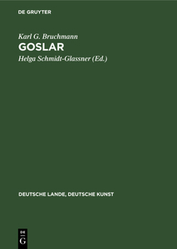 Hardcover Goslar [German] Book