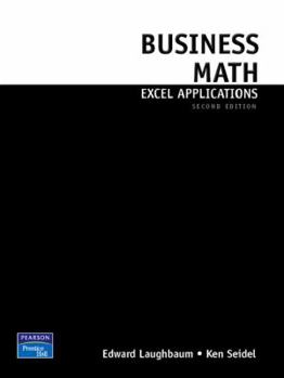 Paperback Business Math Excel Applications for Business Mathematics (2nd Edition) Book