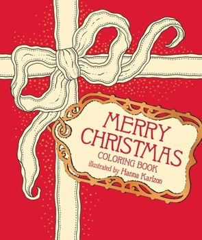 Hardcover Merry Christmas Coloring Book