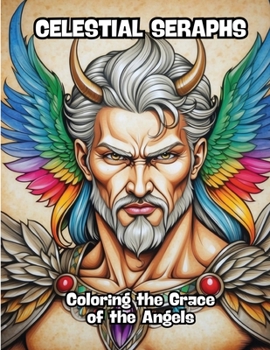 Paperback Celestial Seraphs: Coloring the Grace of the Angels Book