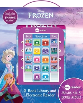 Hardcover Disney Frozen: Me Reader 8-Book Library and Electronic Reader Sound Book Set [With Battery] Book