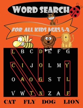 WORD SEARCH FOR ALL KIDS AGES 5-8: 30 Word Search Puzzles (Search and Find),word adventure books