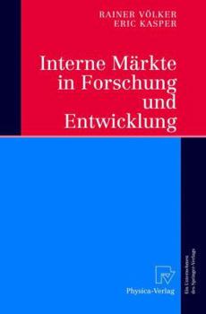 Paperback Interne Märkte in Forschung Und Entwicklung [German] Book