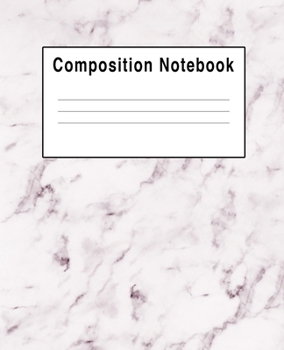 Composition Notebook: Light Pink Granite Rock