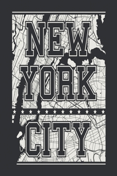 Paperback New York City: Medium Size Notebook with Lined Interior, Page Number and Daily Entry Ideal for Organization, Taking Notes, Journal, D Book