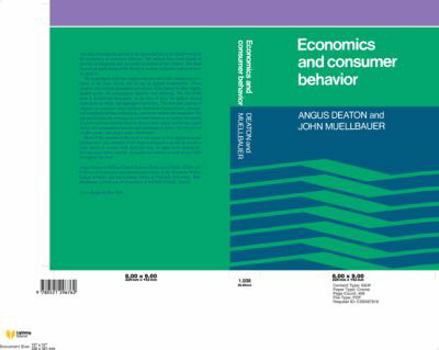 Paperback Economics and Consumer Behavior Book