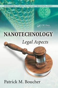 Paperback Nanotechnology: Legal Aspects Book