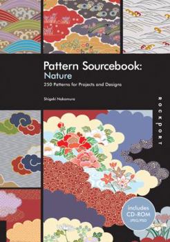 Paperback Nature: 250 Patterns for Projects and Designs [With CDROM] Book