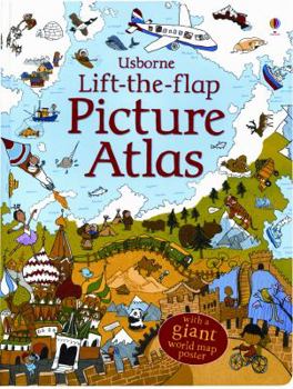 Board book Lift-The-Flap Picture Atlas Book