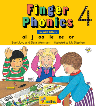 Board book Finger Phonics Book 4: In Print Letters (American English Edition) Book