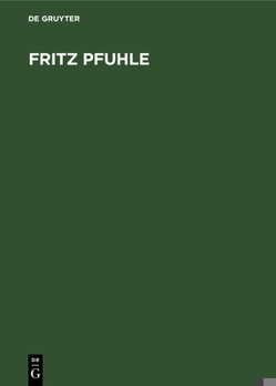 Hardcover Fritz Pfuhle: Ein Danziger Maler Der Gegenwart [German] Book