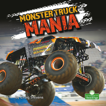 Library Binding Monster Truck Mania Book