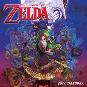 Calendar The Legend of Zelda 2022 Wall Calendar Book