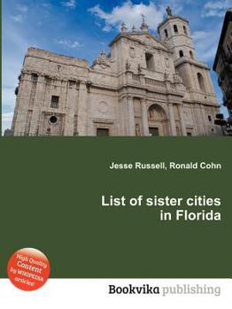 Paperback List of Sister Cities in Florida Book
