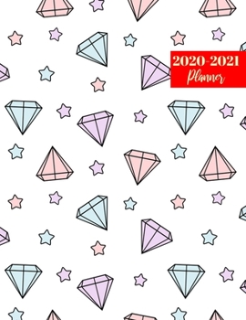 2020-2021 Planner: Pretty Weekly & Monthly Planner with Calendar - Personal Journal Week Planners & Goal Planner Organizer