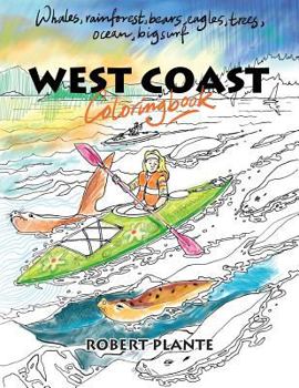 Paperback West Coast Coloring Book