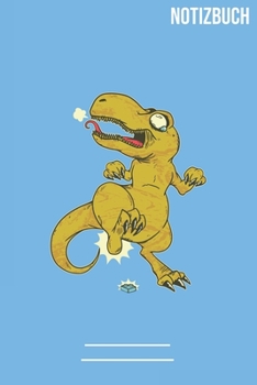 Dinosaurier Schmerzen: A5 Notizbuch /  Notebook • 111 Seiten  • Extra  Kalender 2020 •  Einzigartig •  Liniert •  Linien •  Linie • Geschenk • Geschenkidee (German Edition)