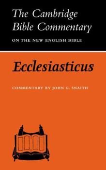 Ecclesiasticus: or, The Wisdom of Jesus, the Son of Sirach - Book  of the Apocrypha
