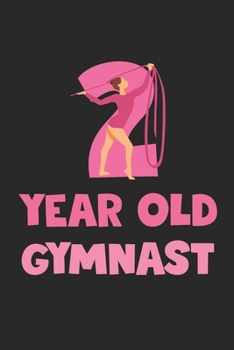 2 Year Old Gymnast Notebook - Gymnastics 2nd Birthday Gift Diary - Gymnast Writing Journal: Medium College-Ruled Journey Diary, 110 page, Lined, 6x9 (15.2 x 22.9 cm)