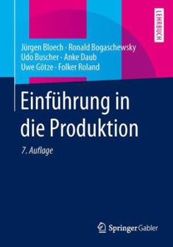 Paperback Einführung in Die Produktion [German] Book