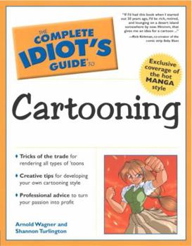 Paperback Complete Idiot's Guide to Cartooning Book