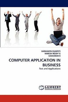 Paperback Computer Application in Business Book