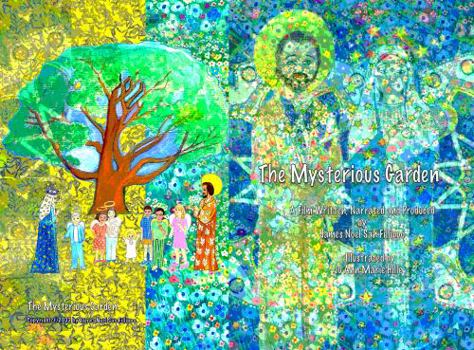 The Mysterious Garden Lined Notebook Journal, Holy Family Stain Glass Cover Artwork