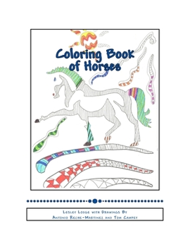 Paperback Coloring Book of Horses: Stress Reducing Art Therapy Book