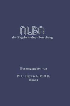 Paperback Alba: Das Ergebnis Einer Forschung [German] Book