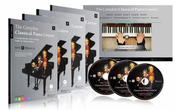 CD-ROM The Complete Classical Piano Course Book