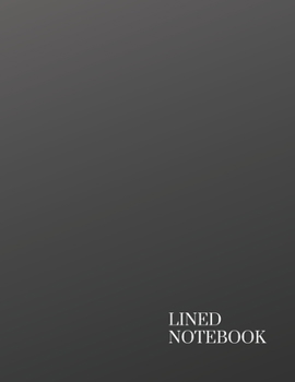 Large Lined Notebook for Students : Notebook, Journal, Diary (110 Pages, Lined Paper, 17. 5 X 11. 25)