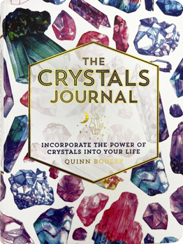 Hardcover The Crystals Journal Book