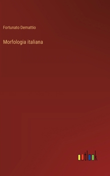 Hardcover Morfologia italiana [Italian] Book