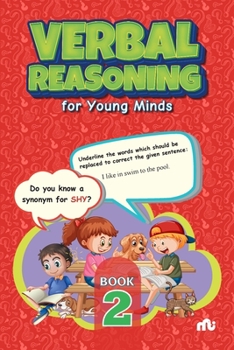 Paperback Verbal Reasoning For Young Minds Level 2 Book