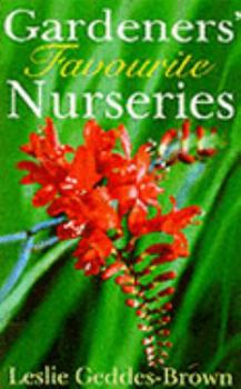 Paperback Gardener's Favourite Nurseries Book