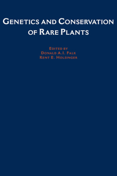 Hardcover Genetics and Conservation of Rare Plants Book