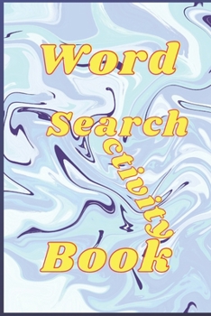 Paperback word search activity book: puzzle Book