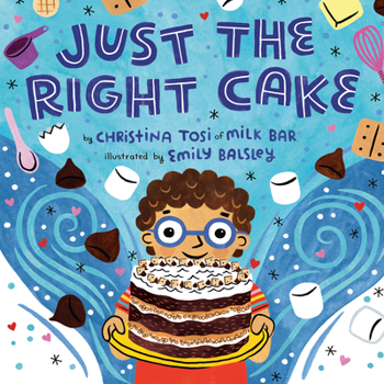 Hardcover Just the Right Cake Book