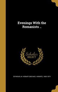 Hardcover Evenings With the Romanists .. Book