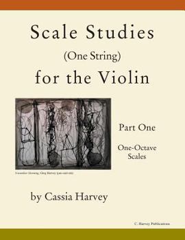Paperback Scale Studies (One String) for the Violin, Part One, One-Octave Scales Book
