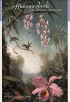 Unknown Binding Hummingbirds Martin Johnson Heade Notecard Folio 0806 Book
