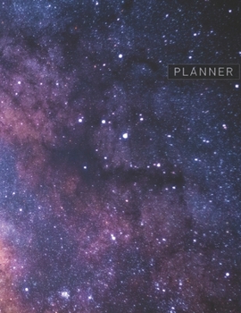 Planner: Galaxy 2 Year Monthly Planner with Note Pages (24 Months) | Jan 2020 - Dec 2021 | Month Planning | Appointment Calendar Schedule | Plan Each Day, Set Goals & Get Stuff Done