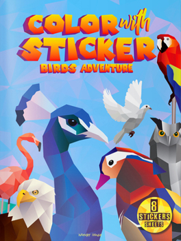 Paperback Color with Sticker - Birds Adventure Book