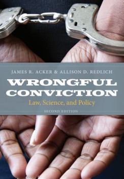 Paperback Wrongful Conviction: Law, Science, and Policy Book