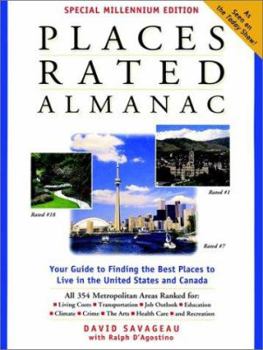 Paperback Places Rated Almanac, 1999 Book