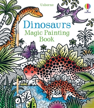 Paperback Dinosaurs Magic Painting Book